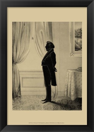 Framed Men of Distinction II Print