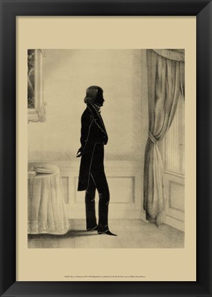 Framed Men of Distinction III Print