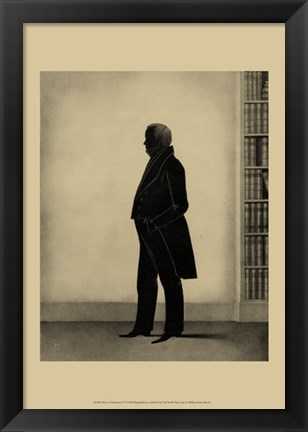 Framed Men of Distinction IV Print