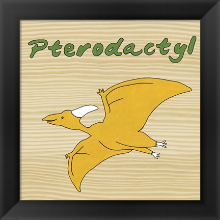 Framed Pterodactyl Print