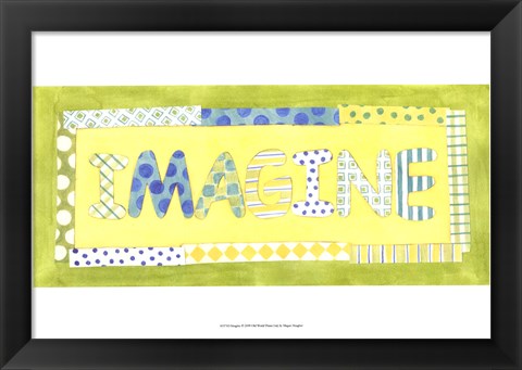 Framed Imagine Print