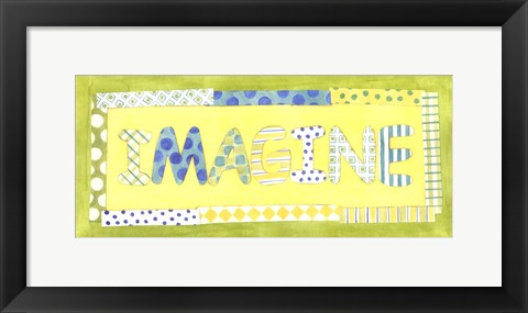 Framed Imagine Print