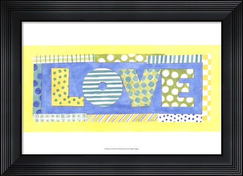 Framed Love Print