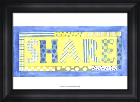 Framed Share Print