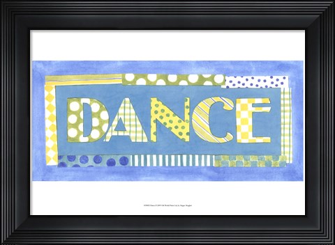 Framed Dance Print