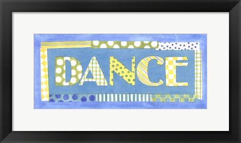 Framed Dance Print