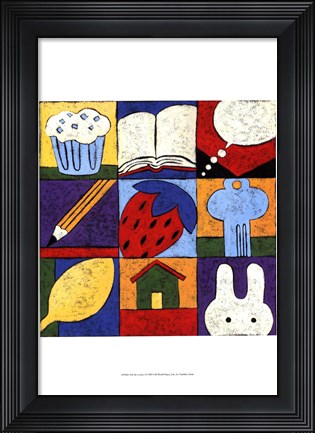 Framed Tell me a story I Print