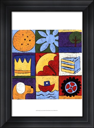 Framed Tell me a story II Print