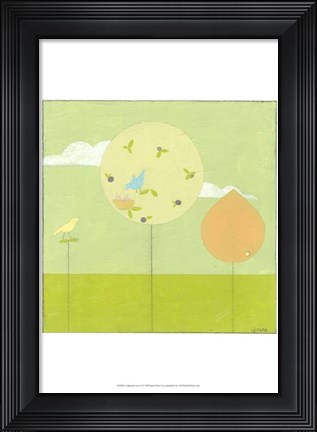 Framed Lollipop Forest II Print