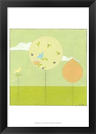 Framed Lollipop Forest II Print