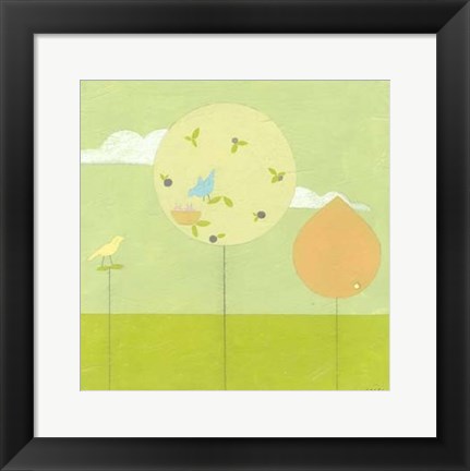 Framed Lollipop Forest II Print