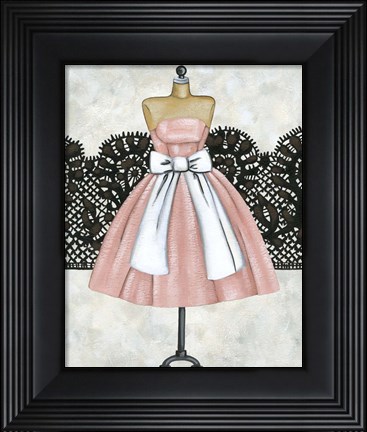 Framed Vintage Style I Print