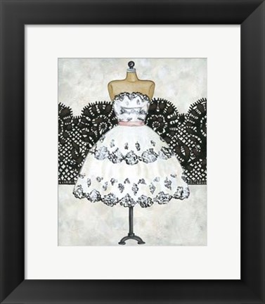 Framed Vintage Style II Print