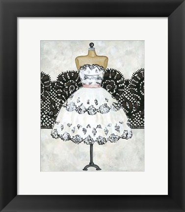 Framed Vintage Style II Print