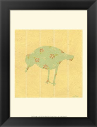 Framed Cottage Cuties III Print