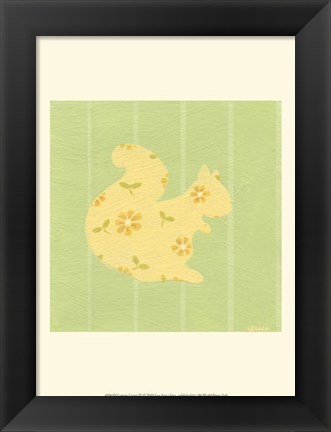 Framed Cottage Cuties IV Print