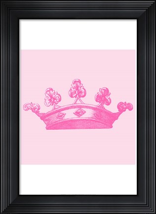 Framed Princess Crown II Print