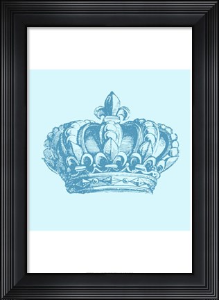 Framed Prince Crown I Print