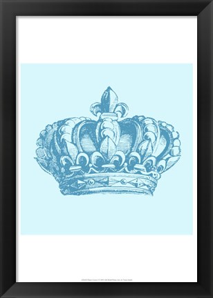 Framed Prince Crown I Print