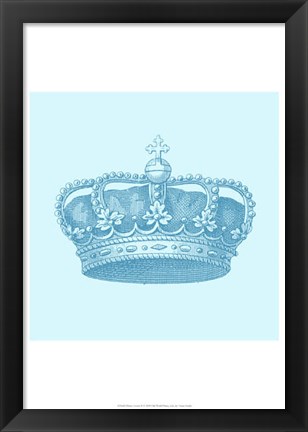 Framed Prince Crown II Print