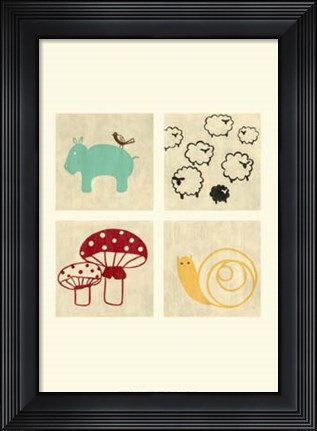 Framed Best Friends Forever I Print