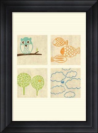 Framed Best Friends Forever IV Print