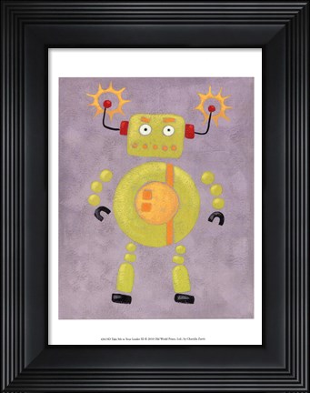 Framed Take me to your Leader III Print