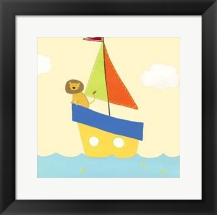 Framed Sailboat Adventure II Print