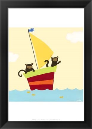 Framed Sailboat Adventure III Print