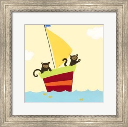 Framed Sailboat Adventure III Print