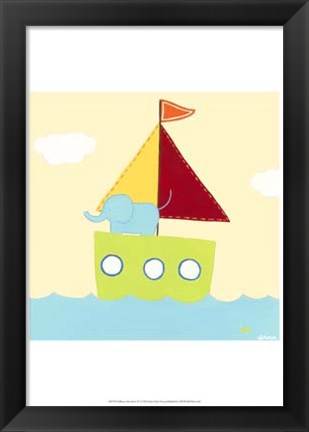 Framed Sailboat Adventure IV Print