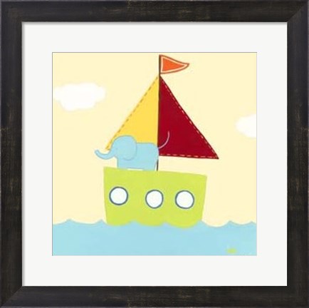Framed Sailboat Adventure IV Print