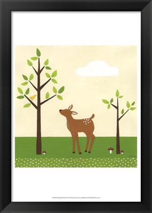 Framed Woodland Friends II Print