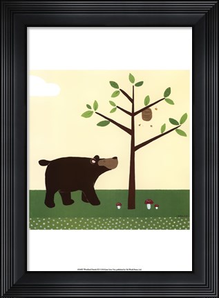 Framed Woodland Friends III Print
