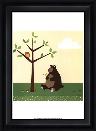 Framed Woodland Friends IV Print