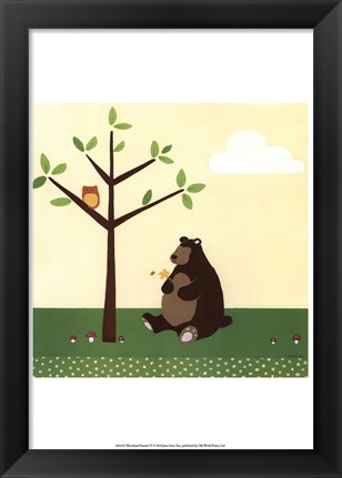 Framed Woodland Friends IV Print