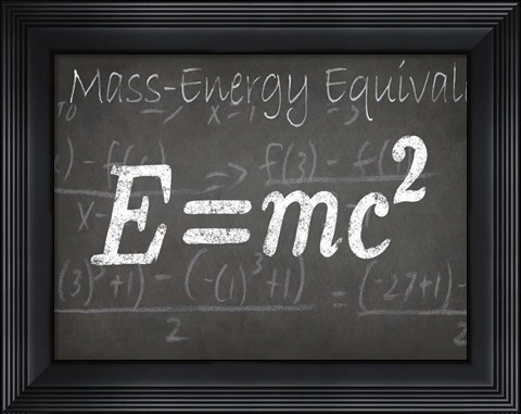 Framed Mathematical Elements III Print