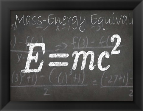 Framed Mathematical Elements III Print