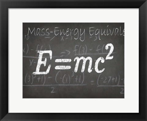 Framed Mathematical Elements III Print