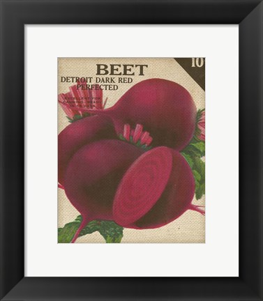 Framed Heirloom Variety III Print