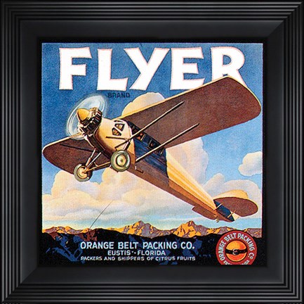 Framed Flyer Print