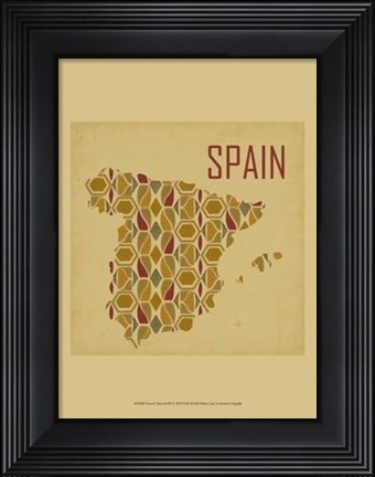 Framed Travel Abroad III Print