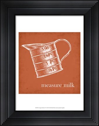 Framed Cottage Kitchen IV Print