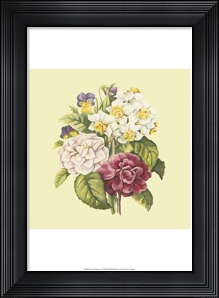Framed Summer Bouquet I Print