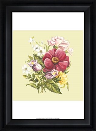 Framed Summer Bouquet II Print