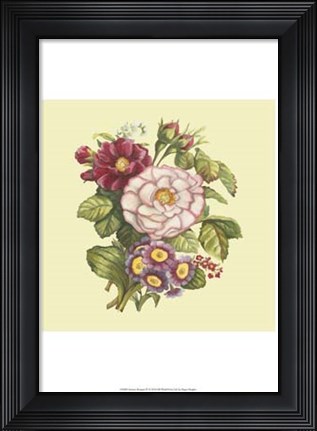 Framed Summer Bouquet IV Print