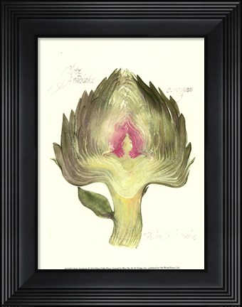 Framed Globe Artichoke Print