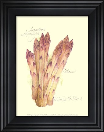 Framed Argenteuil Asparagus Print