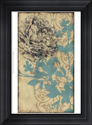 Framed Serene Blossom II Print