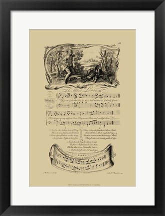 Framed Absent Lover Print